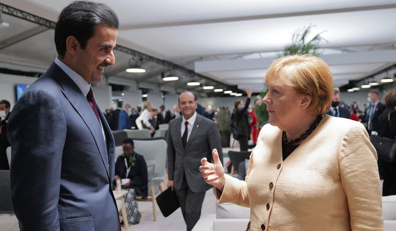 HH The Amir met with a number of world leaders at COP26